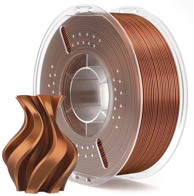 Main image of Elegoo PLA Filament 1kg 1.75mm, Silk Copper