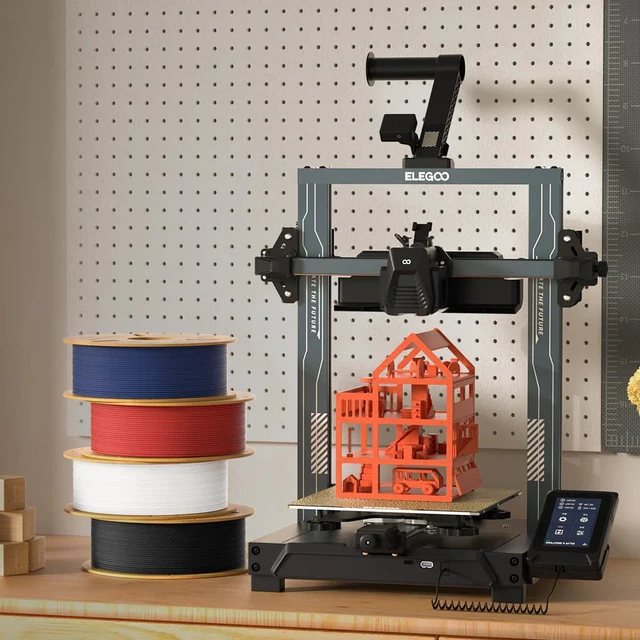 Alt view image 4 of 7 - Elegoo PLA Matte Filament, 1.75mm, 1kg, Navy Blue