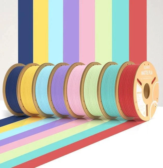 Alt view image 2 of 7 - Elegoo PLA Matte Filament, 1.75mm, 1kg, Navy Blue