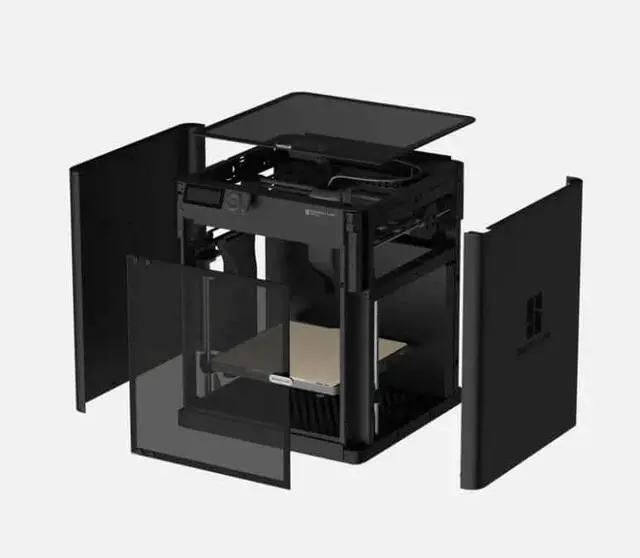 Alt view image 3 of 7 - Bambu Lab P1S Combo Enclosed CoreXY 3D Printer w/ AMS