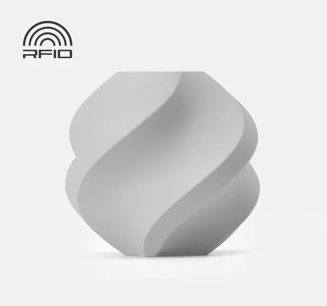 Main image of Bambu Lab PLA Basic Filament, Jade White, 1kg w/ Spool