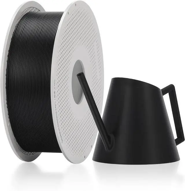 Alt view image 2 of 4 - Bambu Lab PETG HF Filament, Black, 1kg w/ Spool