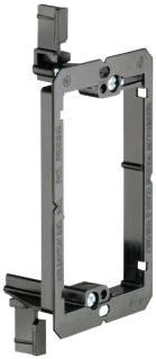 Alt view image 4 of 5 - Arlington Industries - LV1 - Single Gang - For 1/4" to 1" Walls - Low Voltage Device Mounting Bracket