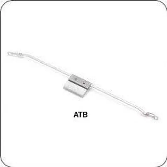 Alt view image 4 of 4 - HUBBELL WIRING DEVICE-KELLEMS ATB Adjustable T Bar,Clear Anodized Aluminum