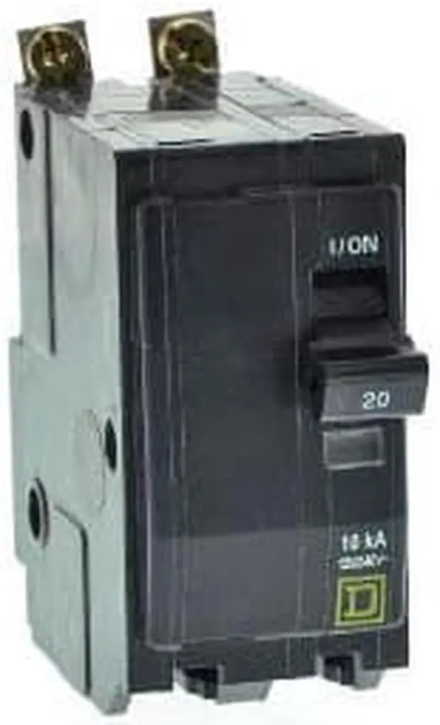 Alt view image 3 of 10 - SQUARE D QOB220 Miniature Circuit Breaker, QO Series, 20A, 2 Pole, 120/240V AC,