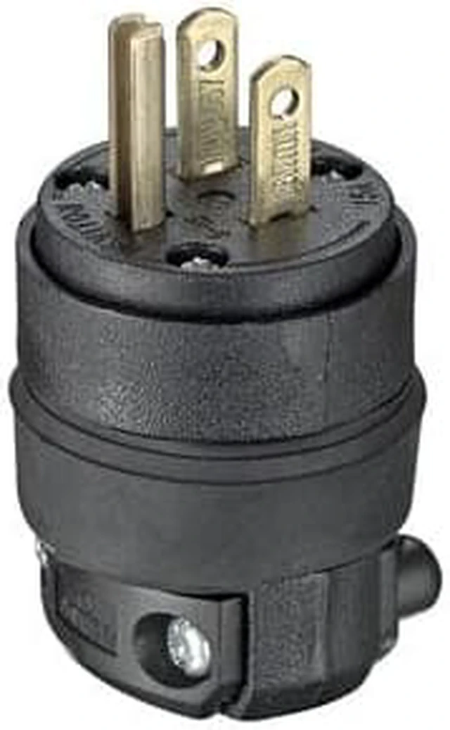 Alt view image 6 of 8 - Leviton Plug Hd Ground 1064-0407