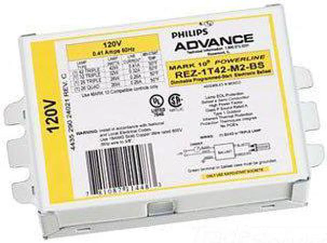 ADVANCE REZ-3S32-SC Dimming Ballast,Electronic,120VLamp - Newegg.com