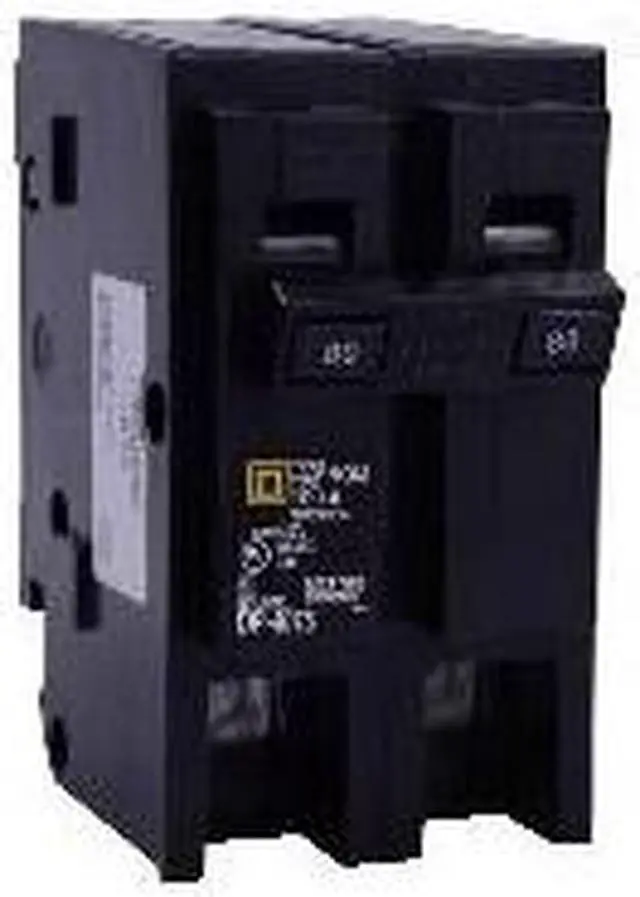 Alt view image 3 of 3 - SQUARE D HOM240 40 A Plug In Standard Miniature Circuit Breaker , 120/240V AC
