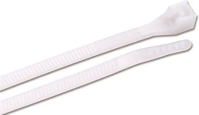 Main image of Standard Cable Ties with Doublelock, 75 Lb Tensile Strength, 8 In, Natural, 1,000/Bag