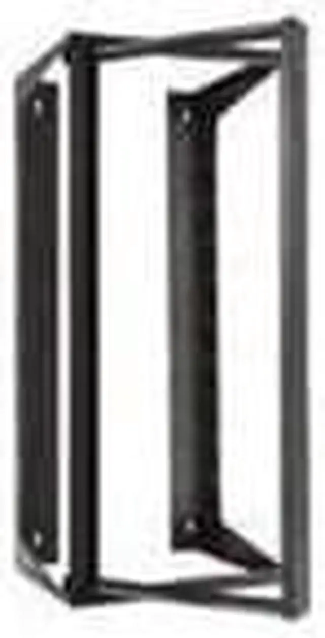 Alt view image 4 of 4 - HUBBELL PREMISE WIRING HPWWMR24 Swing Frame,24 in H,18 in D,20.7in W,Blk