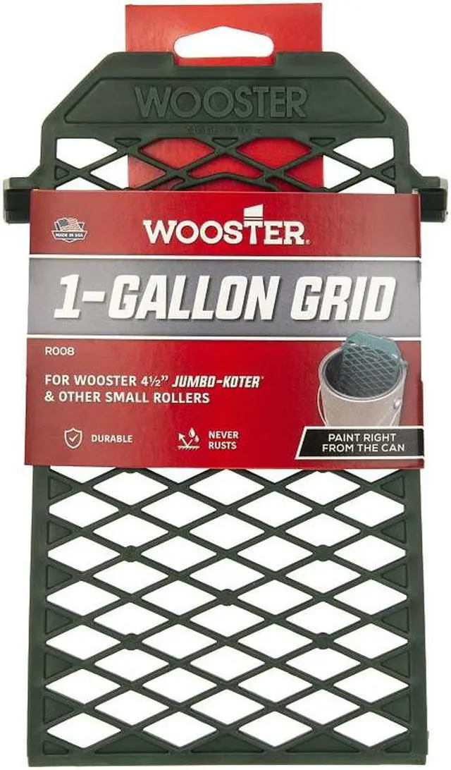 Alt view image 9 of 9 - WOOSTER R008 Paint Grid,Green