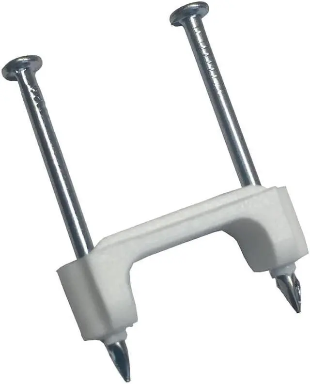 Alt view image 8 of 9 - Gardner Bender 1/2 In. x 3/8 In. Poly Cable Staple (100-Count) PS-150Z