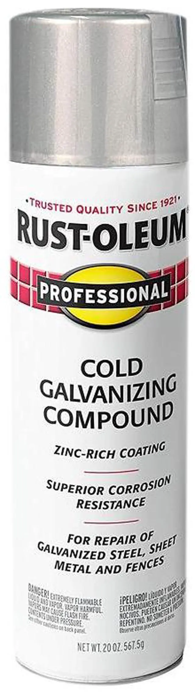 Alt view image 2 of 2 - Rust-Oleum Cold Galv Spray Compound 7585838