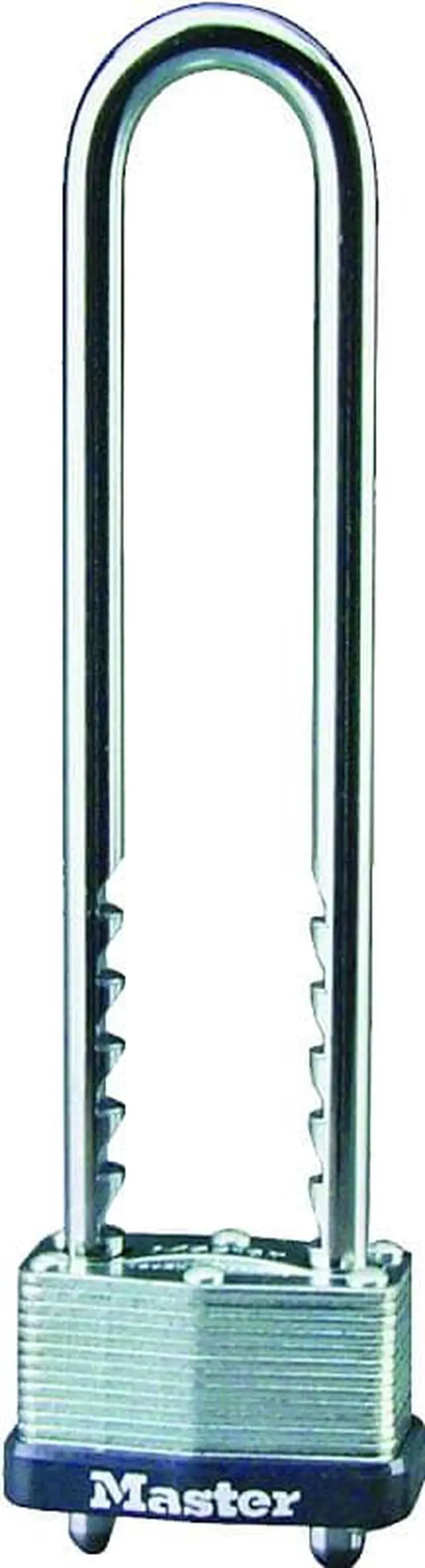 Alt view image 8 of 9 - MASTER LOCK 517D Padlock, Keyed Different, Adjustable Shackle, Rectangular
