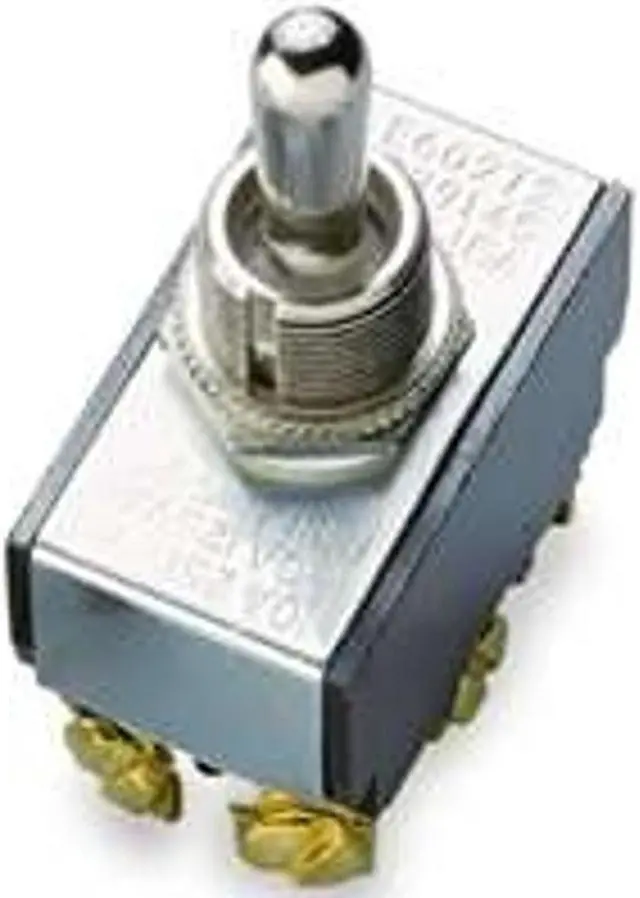 Alt view image 6 of 7 - Gardner Bender Heavy-Duty DPDT 6-Screw Toggle Switch GSW-16