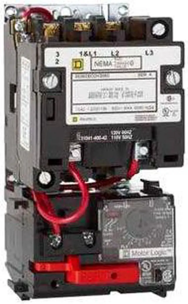 Alt view image 3 of 4 - SQUARE D 8536SBG2V02S Nonreversing Magnetic Motor Starter, 1 NEMA Rating, 120V