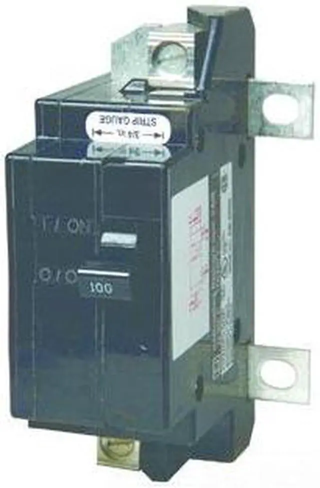 Alt view image 2 of 4 - SQUARE D QOM100VH Miniature Circuit Breaker, QO Series, 100A, 2 Pole, 120/240V