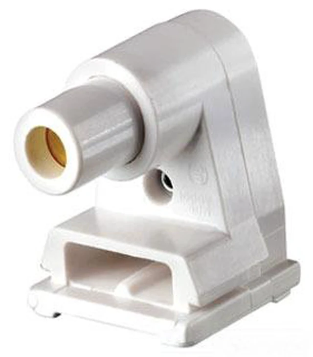 Alt view image 3 of 5 - Leviton 2536 Fluorescent Lampholder, Slimline Base, White