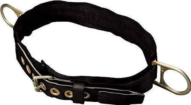 Alt view image 2 of 3 - HONEYWELL MILLER 2NA/MBK Body Belt, 2 D-Rings, Hips Location, Stainless Steel,