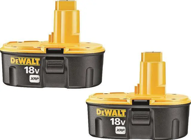 Alt view image 5 of 13 - Dewalt DC9096-2 18V XRP 2.4 Ah Ni-Cd Battery (2-Pack)