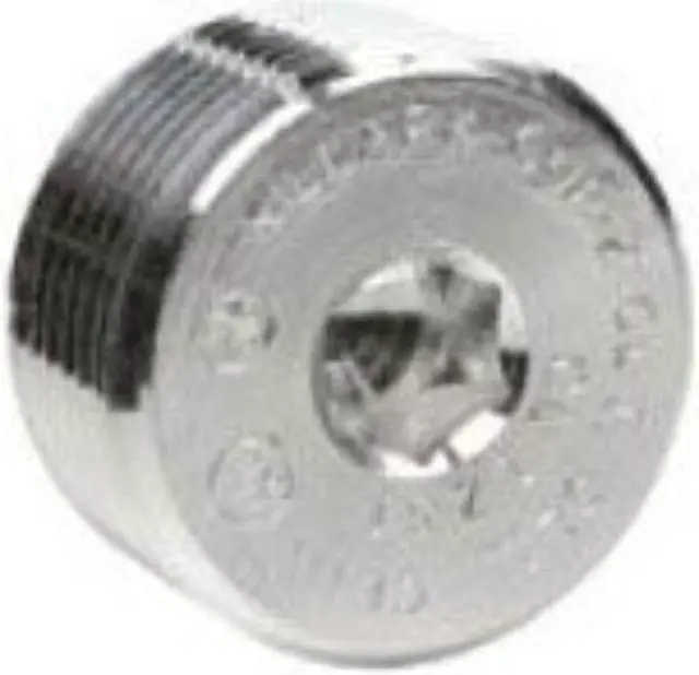 Alt view image 3 of 3 - Hubbell Killark Blank Plugs,Aluminium,Trade Size 2in  CUP-6