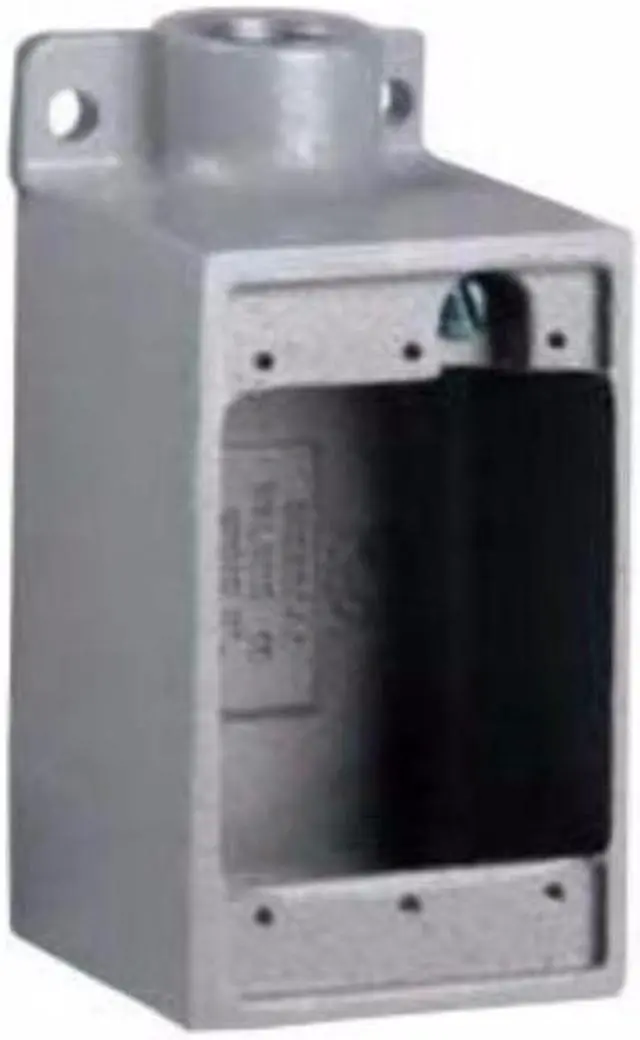 Alt view image 2 of 3 - HUBBELL KILLARK FD-2M Weatherproof Electrical Box, 28 cu in, FD Box Type, 1