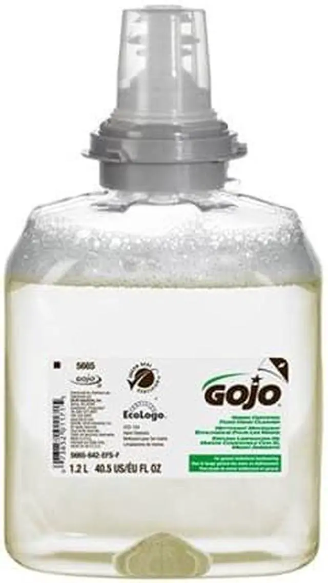 Alt view image 3 of 3 - Gojo Unscented Foam Hand Soap, 1200mL Cartridge, Clear 5665-02