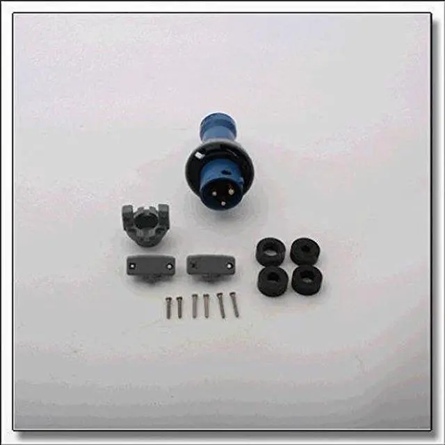 Alt view image 2 of 5 - Hubbell Wiring Device-Kellems IEC Pin and Sleeve Plug,2P,3W,30A,250V  HBL330P6W