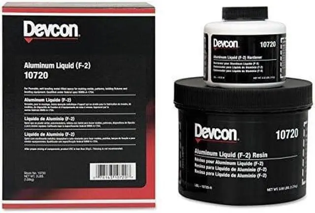 Alt view image 4 of 8 - DEVCON 10720 Epoxy Adhesive, 10720 Series, Gray, Pail, 5:01 Mix Ratio, 16 hr