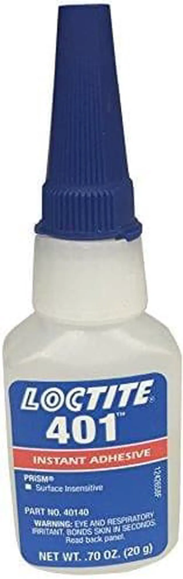 Alt view image 2 of 7 - LOCTITE 135429 Instant Adhesive, Series 401, 20 g, Bottle, Clear