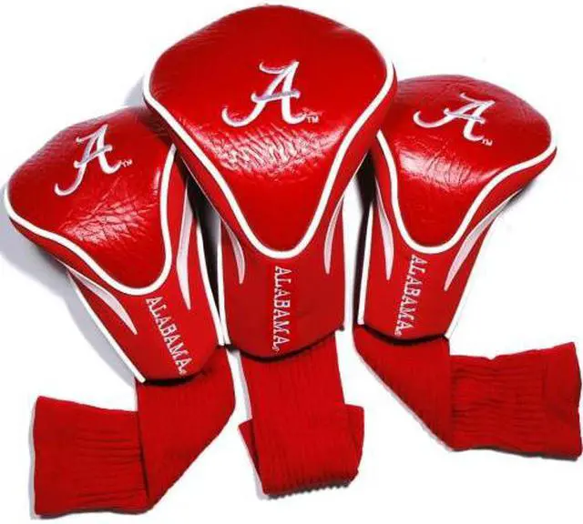 Alt view image 4 of 7 - Team Golf 3-Pack of Club Covers (Alabama) Headcover