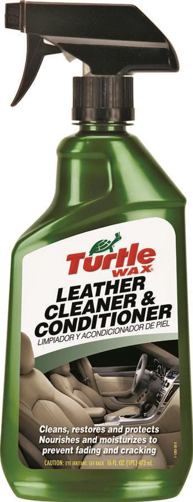 Alt view image 3 of 4 - Turtle Wax Luxe Leather 16 Oz.Trigger Spray Leather Cleaner T363A
