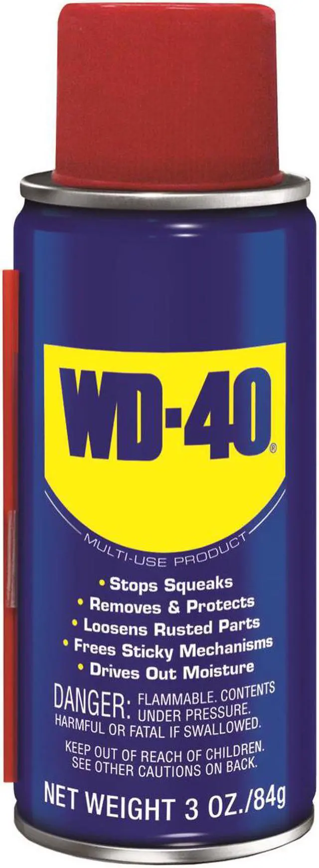 Alt view image 2 of 12 - Lubricant, Aerosol Can, 3 Oz. WD-40 490002