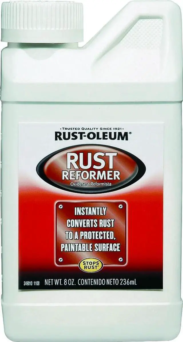 Alt view image 2 of 3 - Rust-Oleum 248659 Rust Reformer, 8 Oz