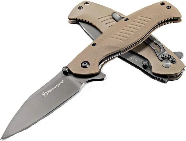 Alt view image 4 of 18 - Kilimanjaro 910028 Morsa Titanium Folding Knife Pocket Folder