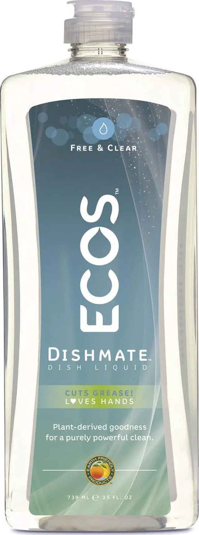 Alt view image 7 of 16 - Liquid Dish Detergent,25 oz.,Unscented EARTH FRIENDLY PRODUCTS PL9721/6