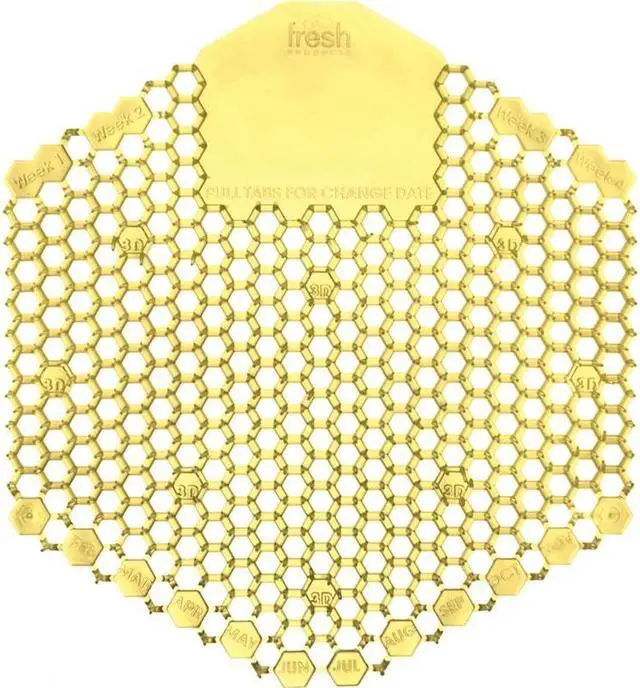 Main image of Wave Urinal Screen Citrus