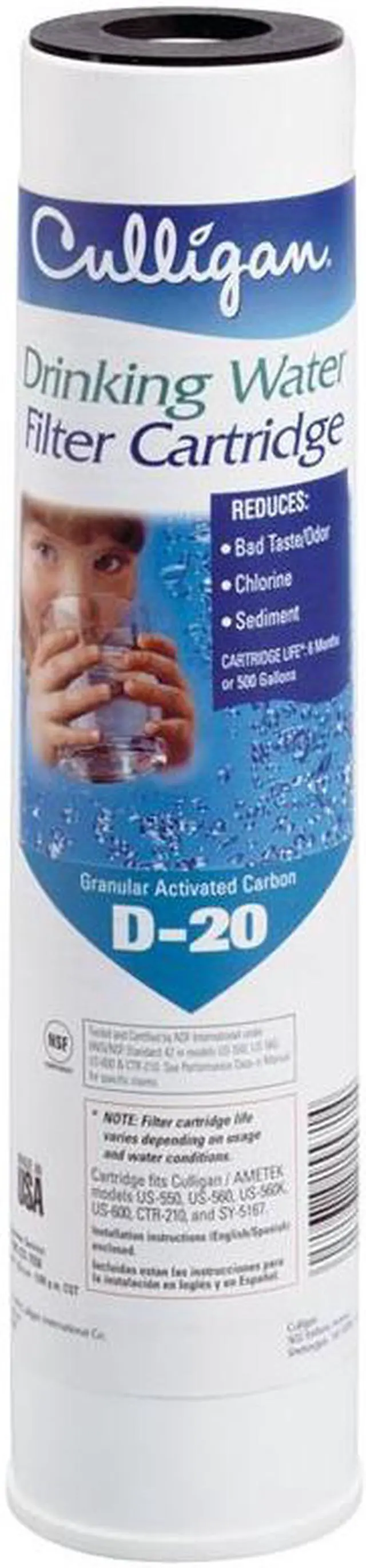 Alt view image 3 of 8 - Fltr Wtr Drkg 2-1/2In 9-3/4In Culligan Sales Co Under Sink Water Filters D-20A