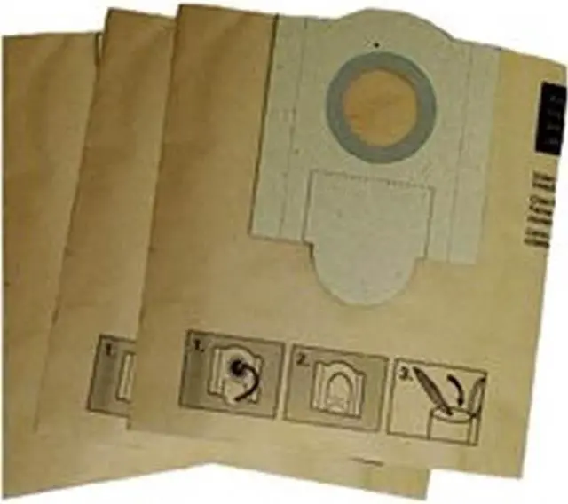 Alt view image 4 of 6 - Bag,Micron Filter,HEPA,PK3 FEIN 913038K01