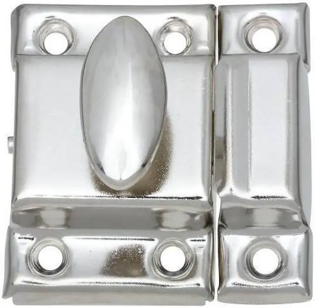 Alt view image 5 of 7 - National, N149-641, Nickel Cupboard Turn, 1 1/4 Inch X 1 3/4 Inch