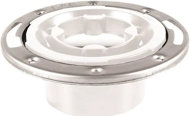 Alt view image 7 of 8 - OATEY 43553 Toilet Flange, Floor, With Stainless Steel Ring