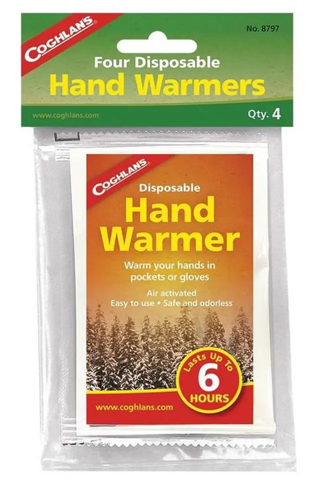 Alt view image 5 of 9 - Hand Warmers Disposable COGHLAN'S LTD Hand/Foot/Body Warmers 8797 056389087972