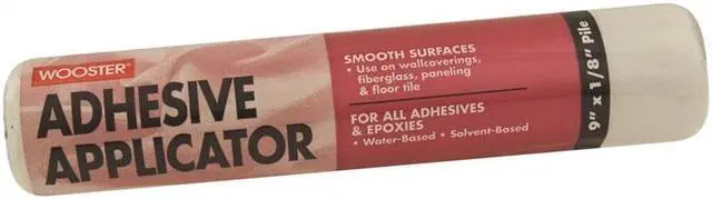 Main image of WOOSTER R245-9 9" Adhesive Applicator, 1/8" Nap, Woven Fabric