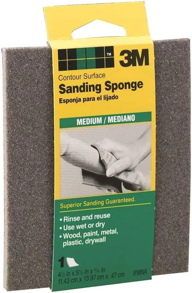 Alt view image 3 of 5 - 3m Medium Contour Surface Sanding Sponges 918DC-NA