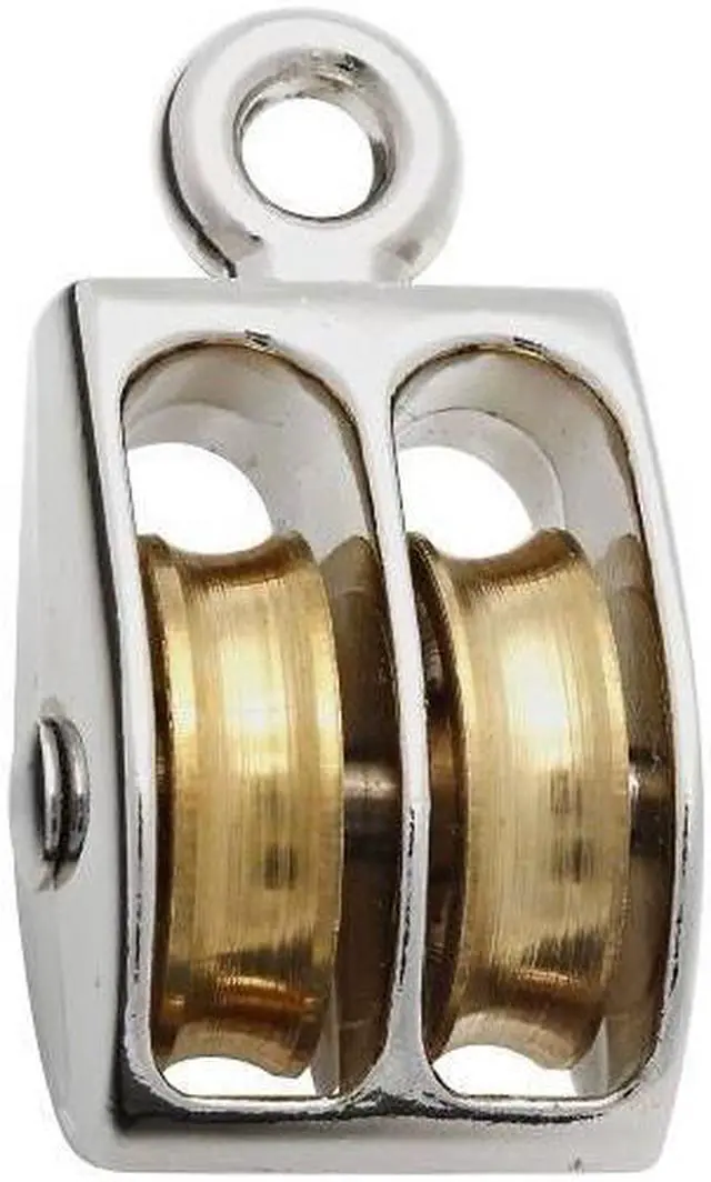Alt view image 3 of 4 - National, N223-420, 1", No Rust, Double Pulley, Fixed Eye