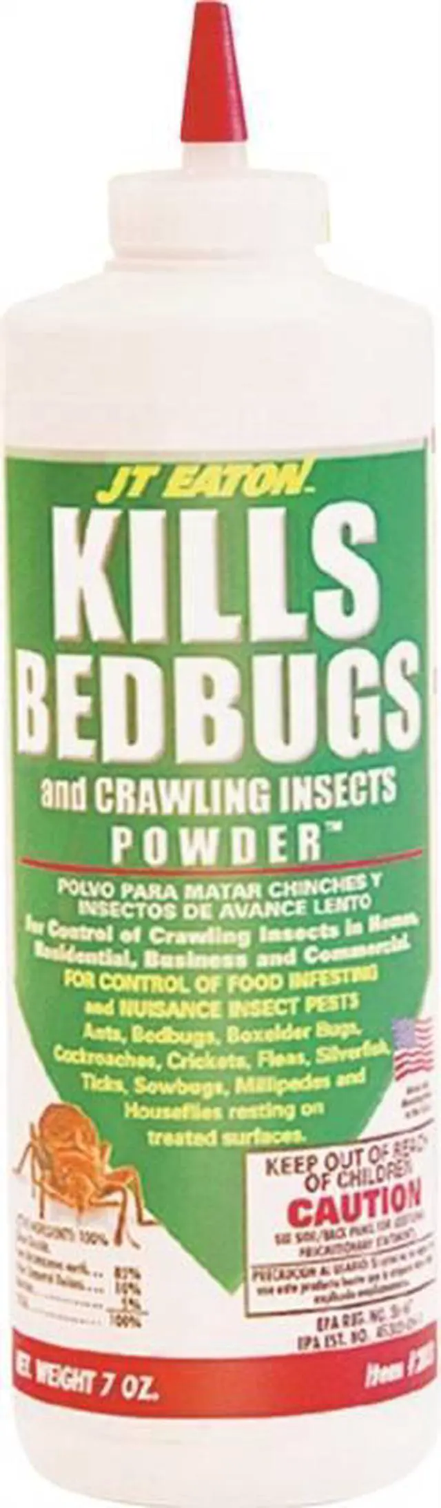 Alt view image 2 of 2 - Bedbug Killer Puffer Bottle J.T. Eaton Insecticides/Dry 203 White 076706203007