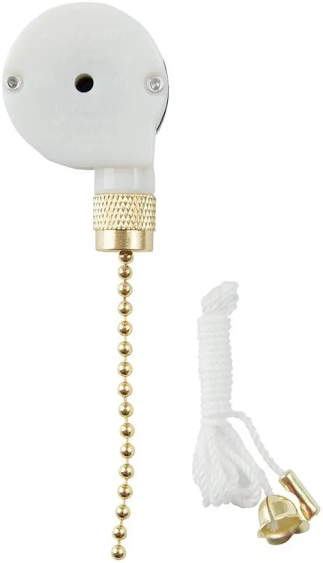 Alt view image 3 of 6 - Gardner Bender SPST 3-Speed Pull Chain Switch GSW-34