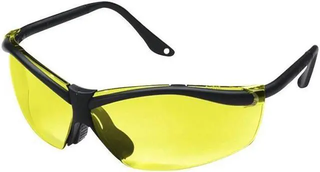 Alt view image 5 of 5 - Tekk Yellow-Tinted Safety Glasses 3M Eye Protection 90966-WV12 078371909666