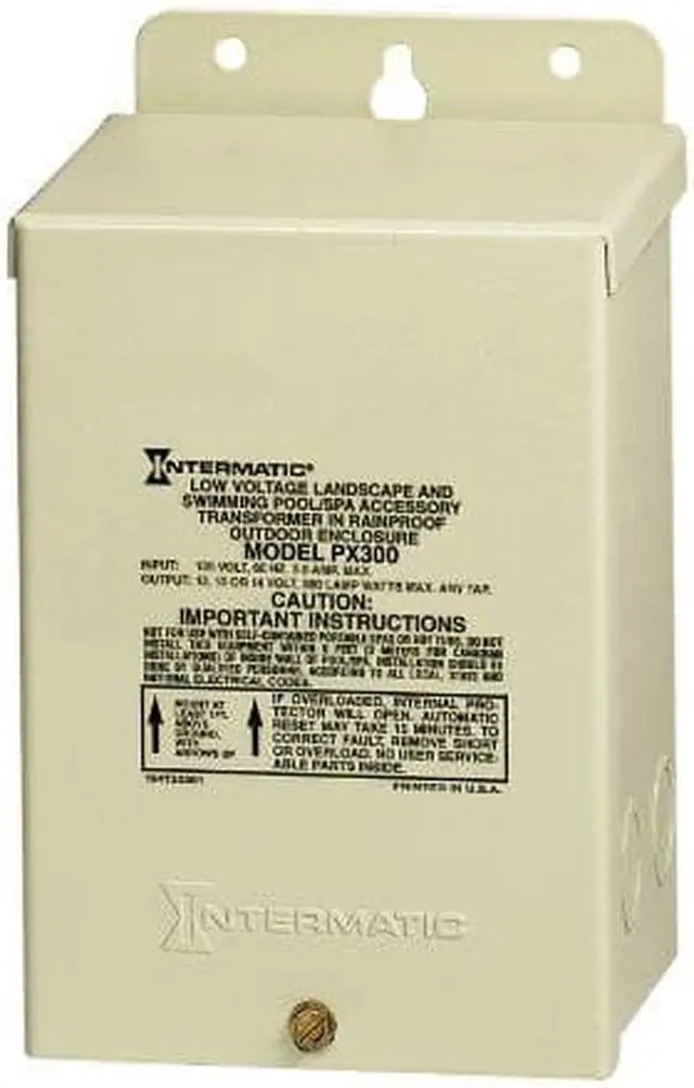 Alt view image 3 of 5 - INTERMATIC PX300 Transformer,1 Phase,300VA,12V Out