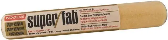 Alt view image 2 of 5 - WOOSTER R241-18 18" Paint Roller Cover, 3/4" Nap, Knit Fabric
